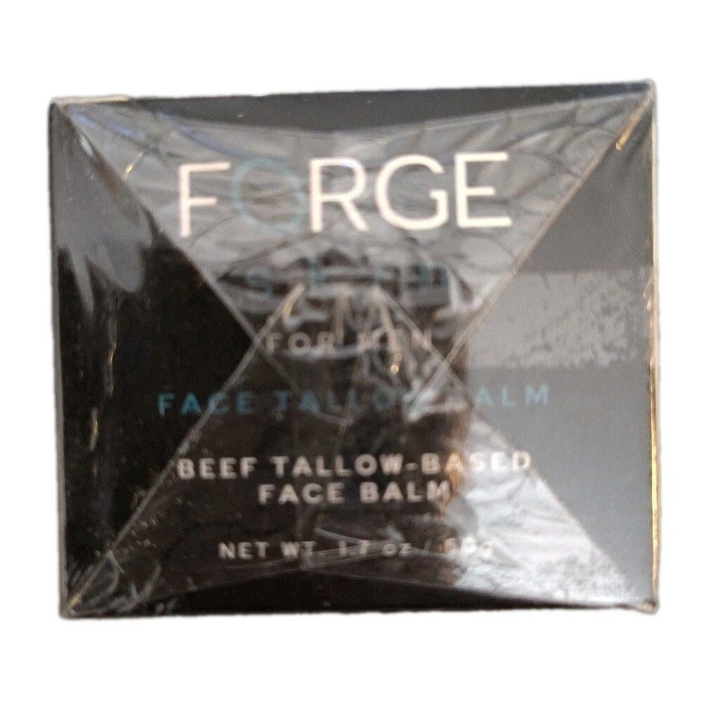 Forge Skin Men's Face Cream Beef Tallow Face Balm Exp 2027 Fast Ship New Sealed